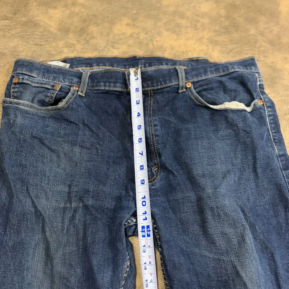 Levi's 559 Relaxed Straight Jeans Mens 40x32 Blue Denim Pants 6543